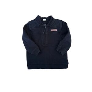 Navy Vineyard Vines Quarter-Zip Pullover